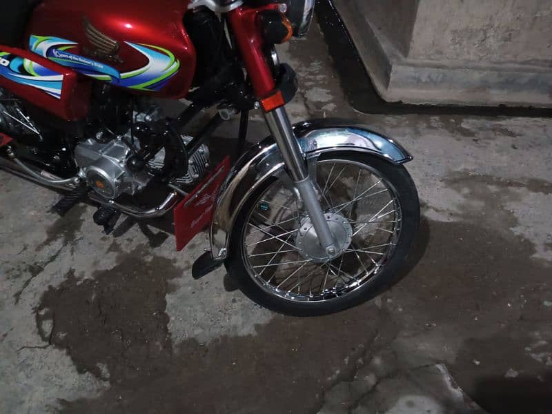 honda CD 70 2024 model good condition 0