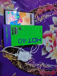 Infinix hot 40 8+8gb ram 256gb rom Only 2 weeks used. Condition 10/10