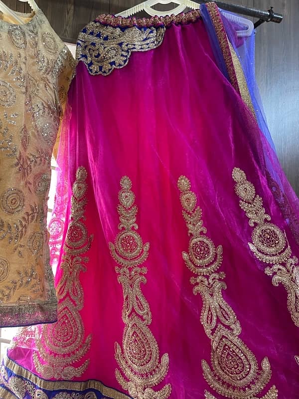 mehndi lehnga wore one or two time 2