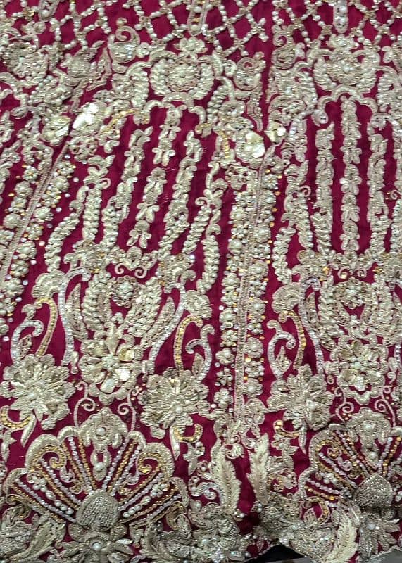 Bridal Chiffon Lehanga in good condition 1