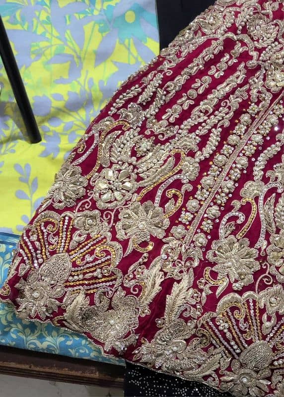 Bridal Chiffon Lehanga in good condition 2