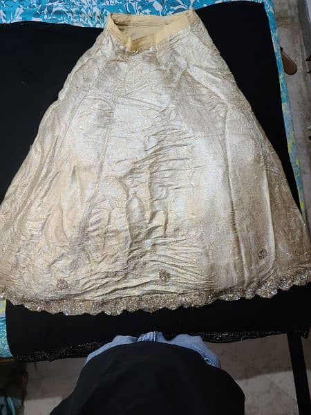 Bridal Chiffon Lehanga in good condition 6