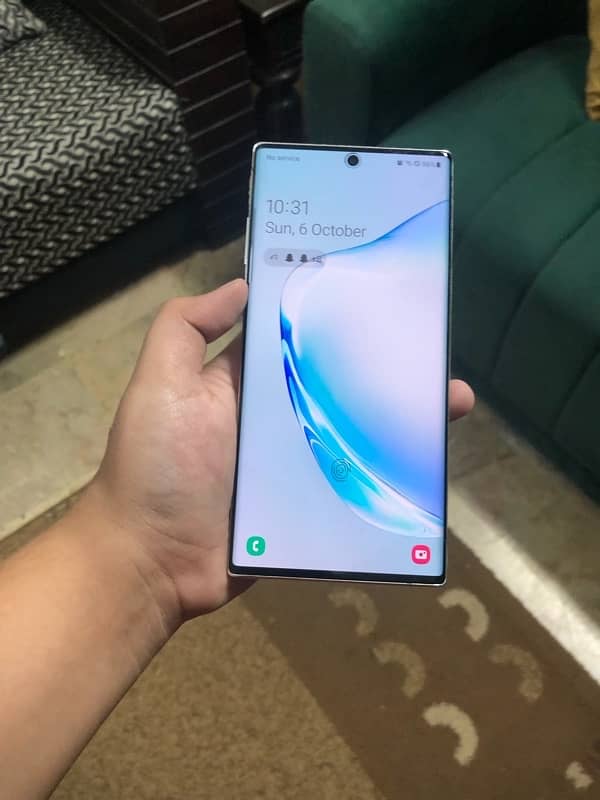 Samsung note 10 plus pta approved 256 gb 5