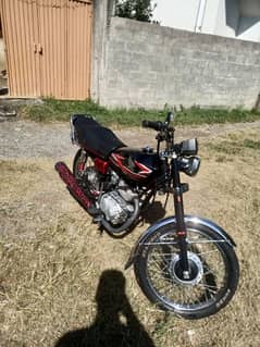 125 motorcycle 2020 model Lahore number 0