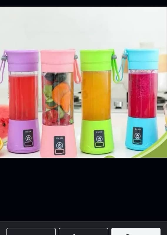 mini portable juicer / blender 1