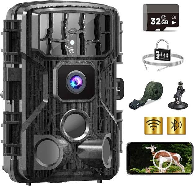 EZETAL E10 hunting trail camera for wildlife monitoring 1