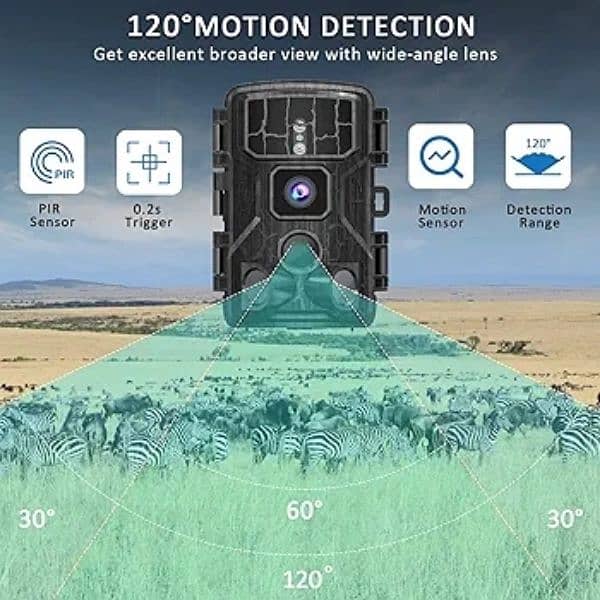 EZETAL E10 hunting trail camera for wildlife monitoring 2