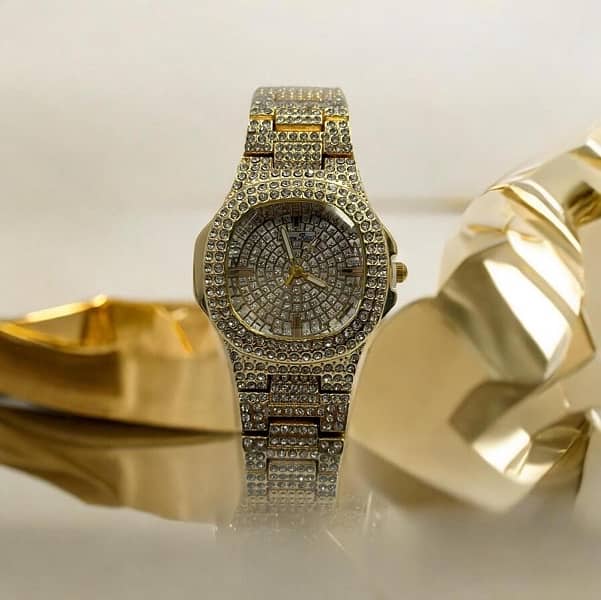 golden Watch premium Quality For women 10%off 2