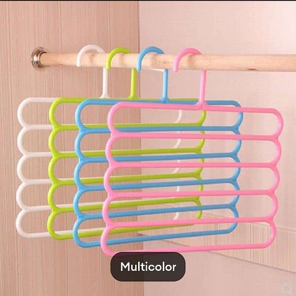 5 layers pant hanger Cloth organizer 1