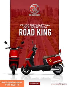 Road King Electric Scooty - Model i9