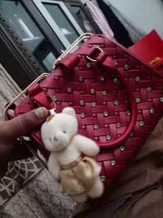 Hand n Shoulder Bag For Ledies Like New