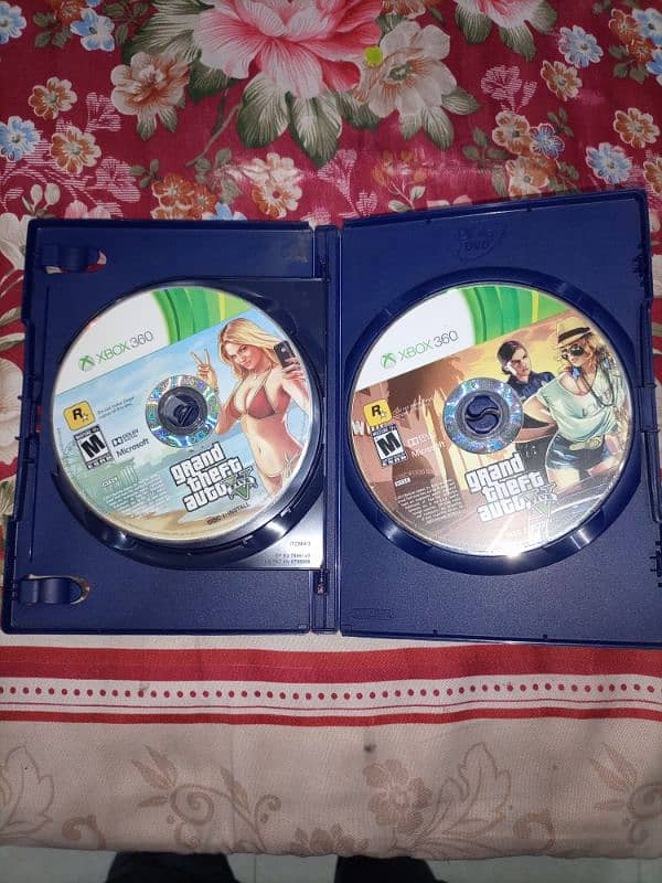 Xbox 360 GTA v cd 0