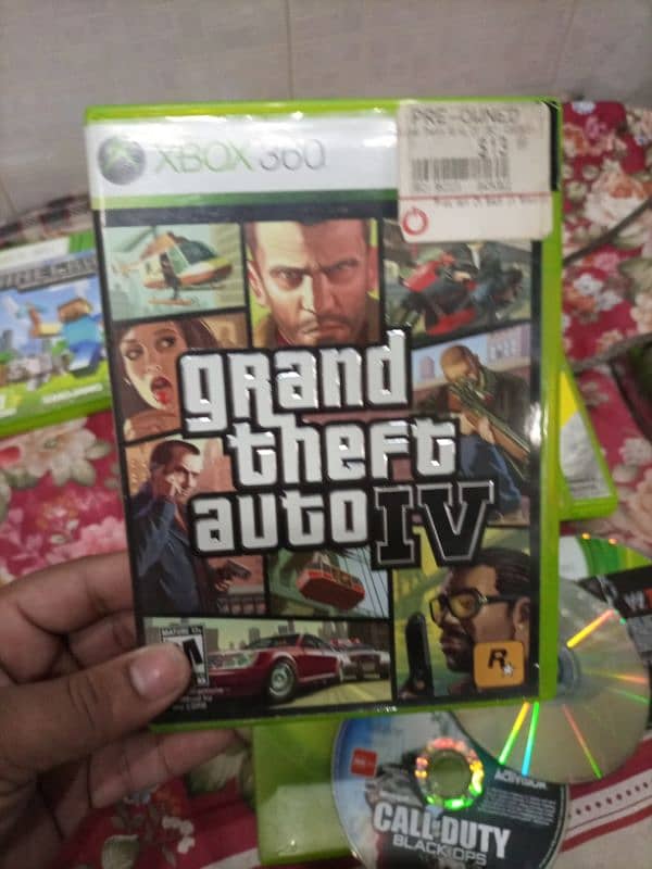 Xbox 360 GTA v cd 6