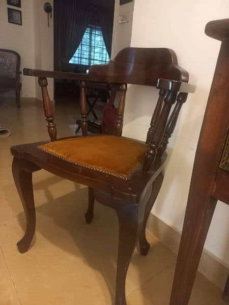 Antique wooden chair 2