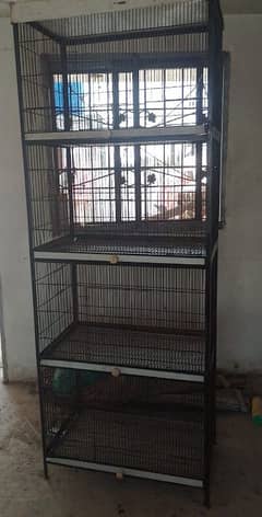 4 Portions Solid Cage for Sale.