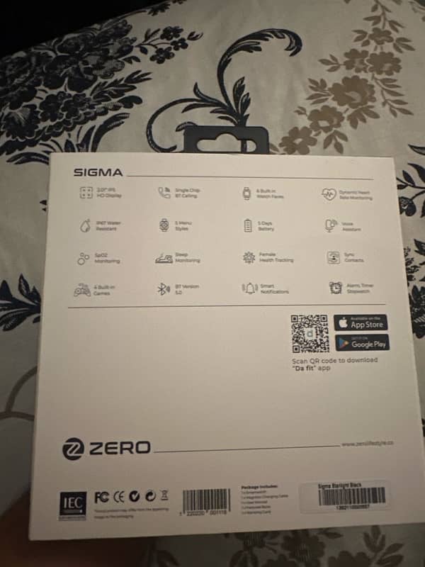 Zero Sigma Smartwatch 1