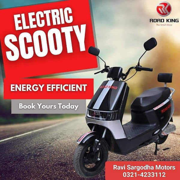 Road king Electric Scooty - F9 Model & Jannon Eco Model 0