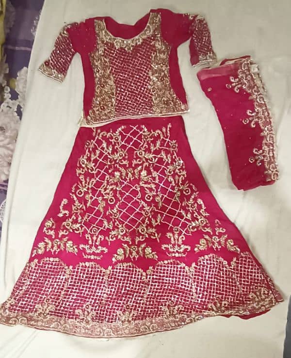 Bridal Lehanga in good condition 4