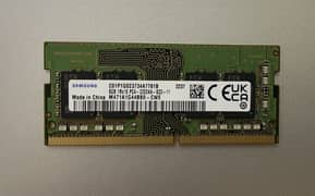 samsung 8GB DDR4 3200MHz SODIMM PC4-25600 CL22  LAPTOP RAM