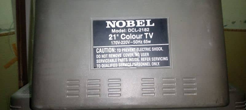 Nobel Stereo Plus 21" Color TV (Model: DCL-2182) 3