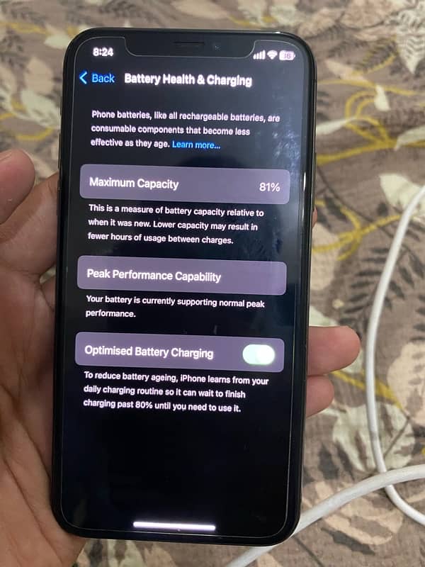 iphone Xs FU 64gb back change 8