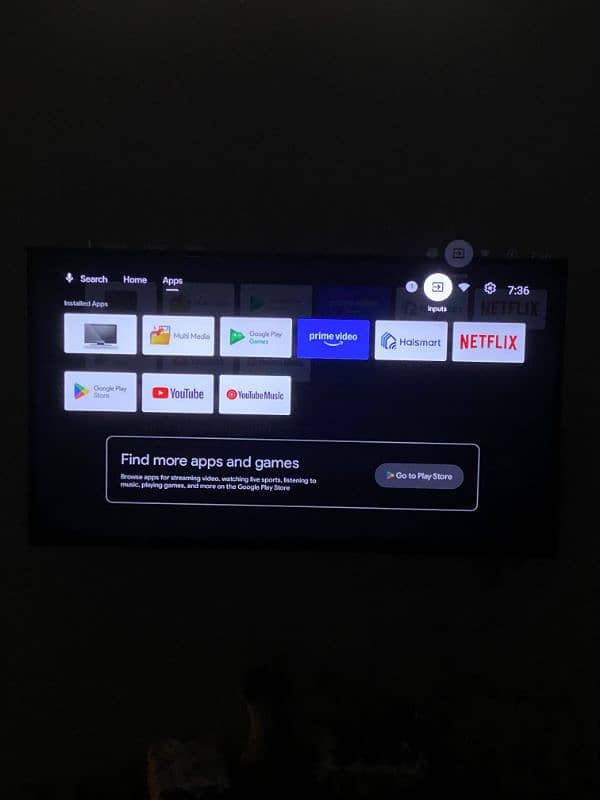 Haier smart(android) tv 3