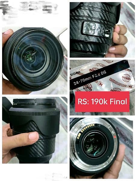 Sigmar Art 24-70mm F2.8 Canon mount 0