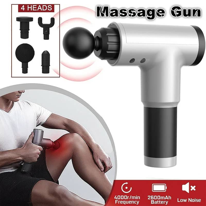 Tissue Massager Fascial Deep Muscle Fitness Chargeable Massager Leg 0