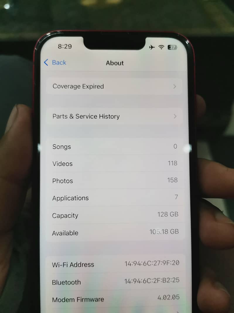 Iphone 13 128gb Non pta Esim working 0