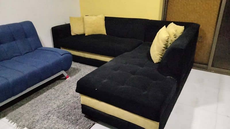 L shaped Sofa set 1