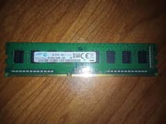 PC Ram DDR3 4GB signle stick 0