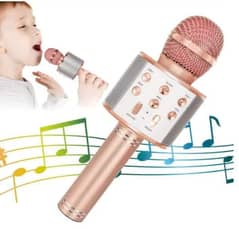 Bluetooth Handheld Karaoke Speaker Player Machine For Kids