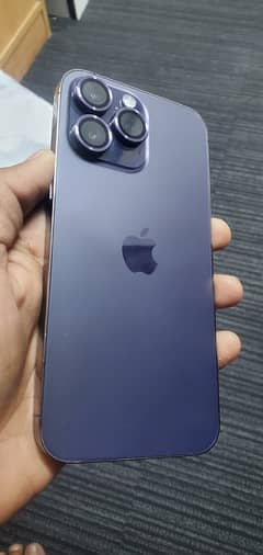 I phone 14 pro max 128gb non pta but jazz sim life time warking