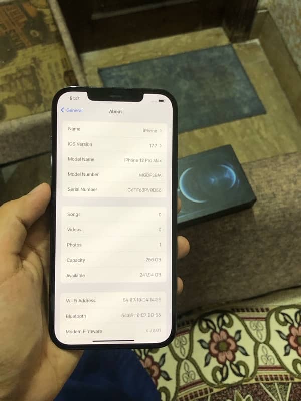 iphone 12 pro max 256 gb 12