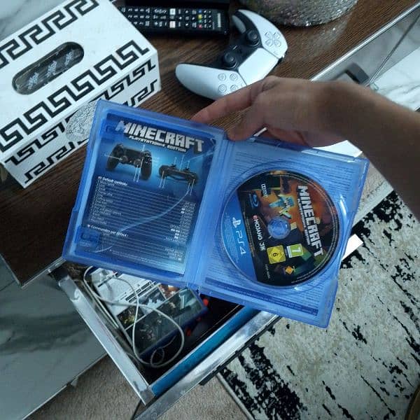 Minecraft PS4 ps5 CD game disk console 1