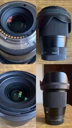 Sigma 16 mm f/1.4 lens for Sony APSC Camera