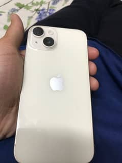 Iphone 14 256 GB Starlight white Colour