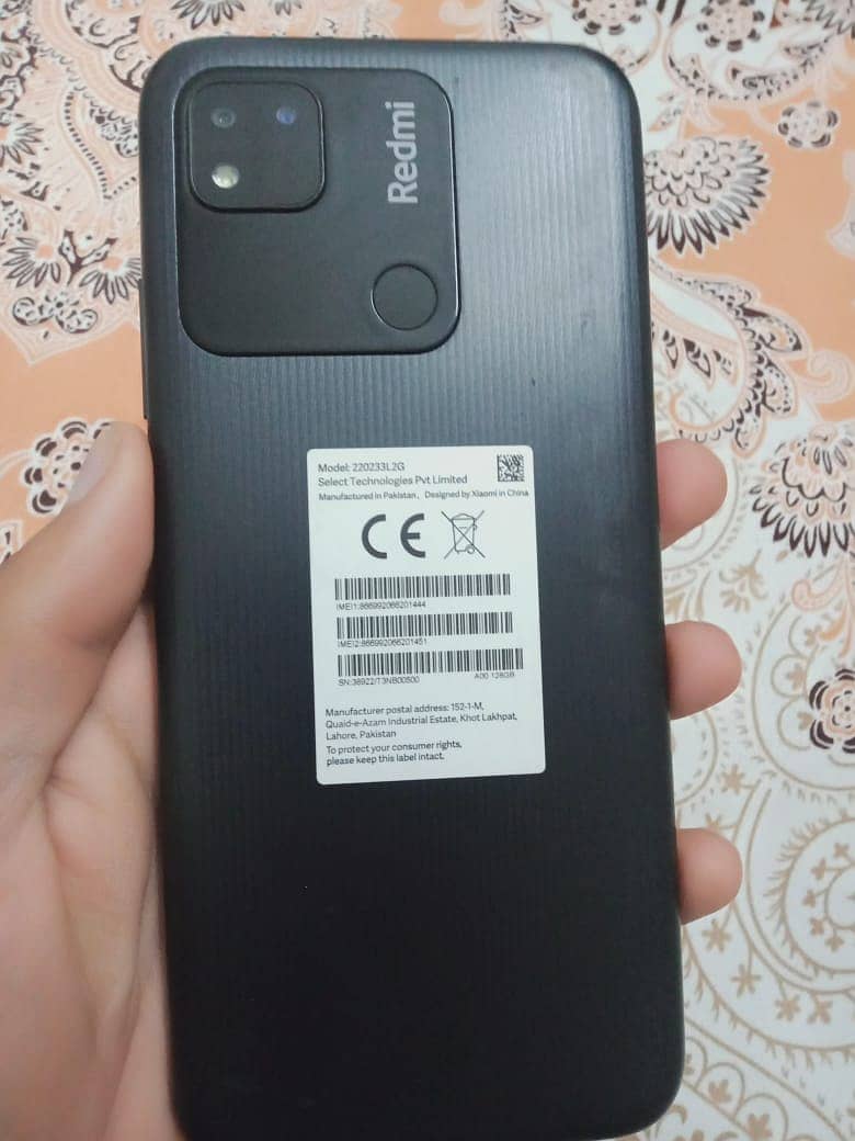 Redmi 10a with complete box 0