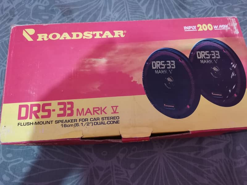 Car speakers brand ROAD STAR 0