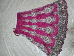 bridal lahanga pink colour