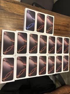 iPhone 16 pro max 256gb hk non active desert titanium box packed