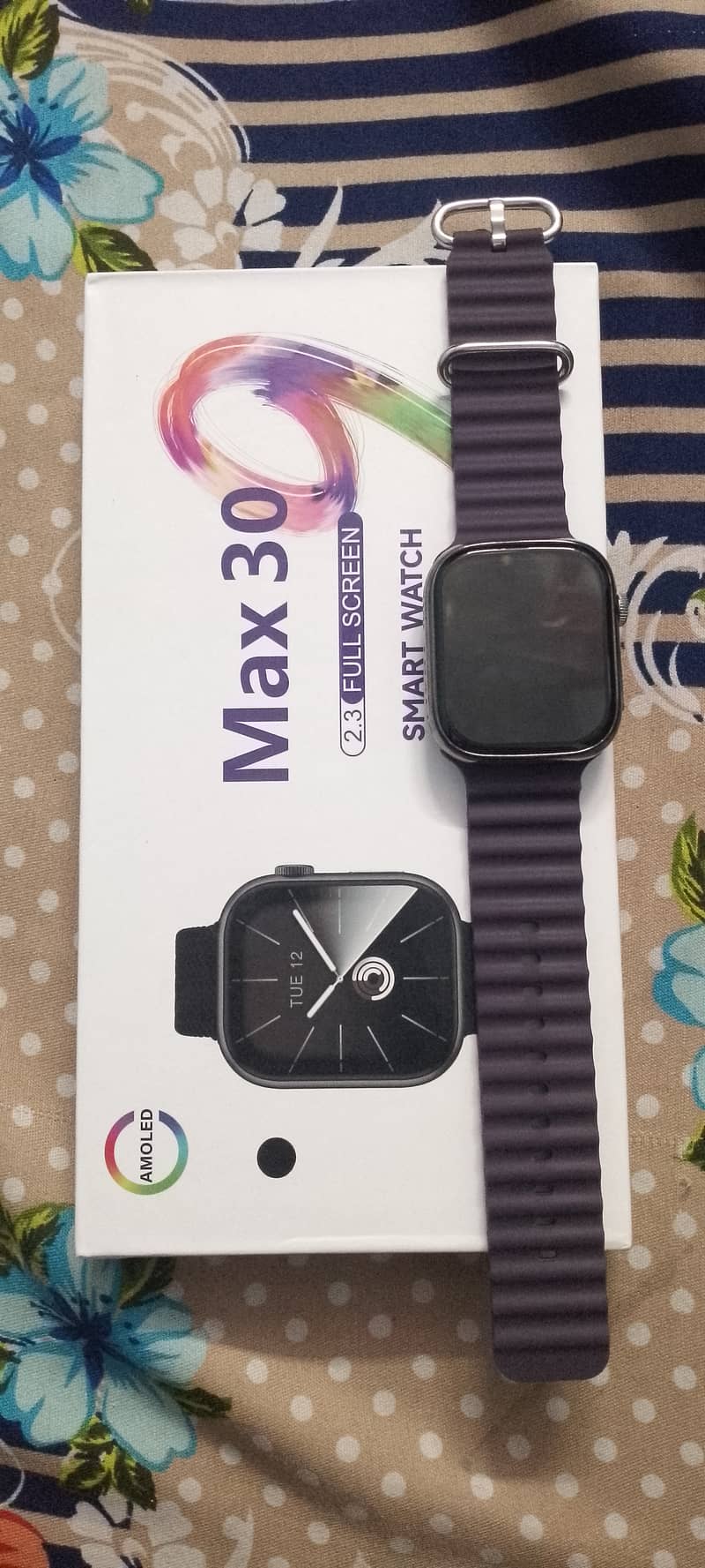 Max 30 Smart Watch - AMOLED Display - For Sale 0