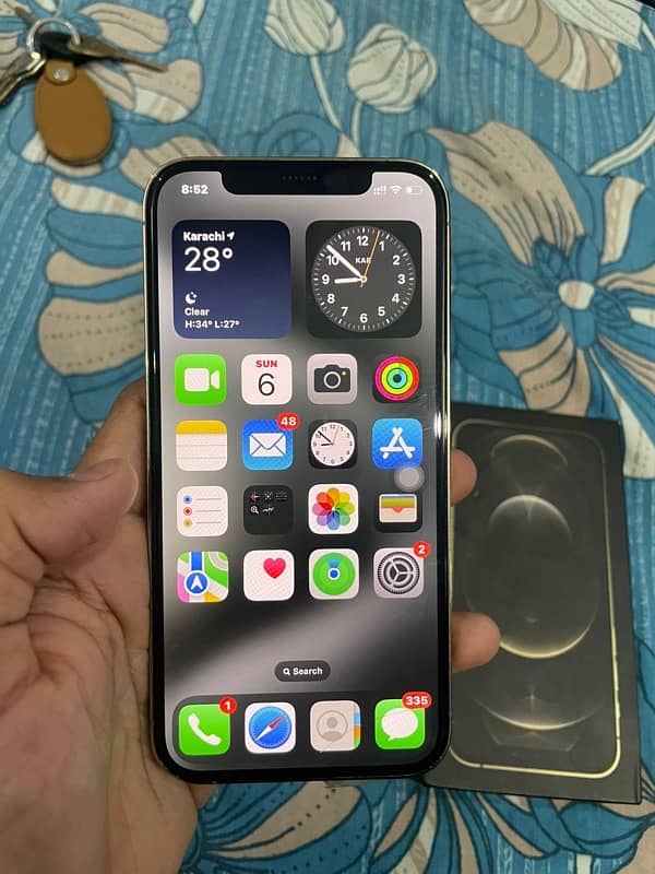 iphone 12pro 128GB PTA APPROVED (HK VARIANT) 0