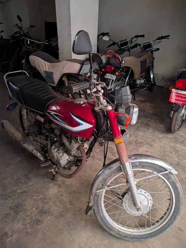 Honda CG-125 2015 10/8 Condition 2