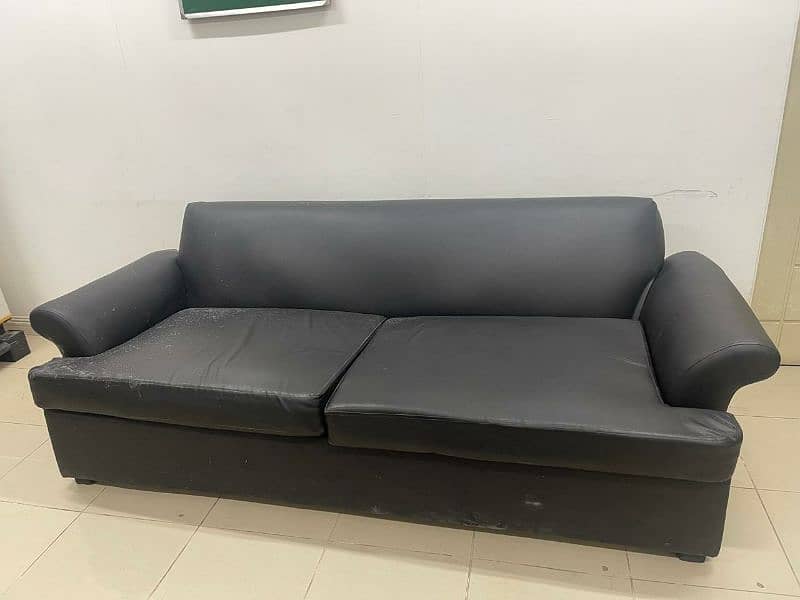 Rexine sofa 1