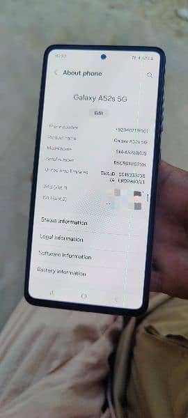 Samsung galaxy A52s 5g non pta 2