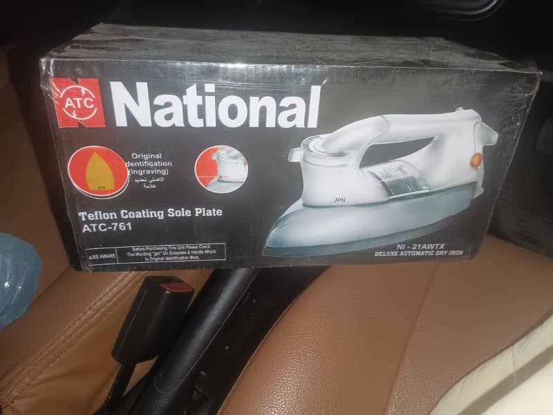 National iron automatic 100% oringanl brand new 2