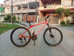 MTB Caspian 26 inch imported bicycle very good  condition 03298039860