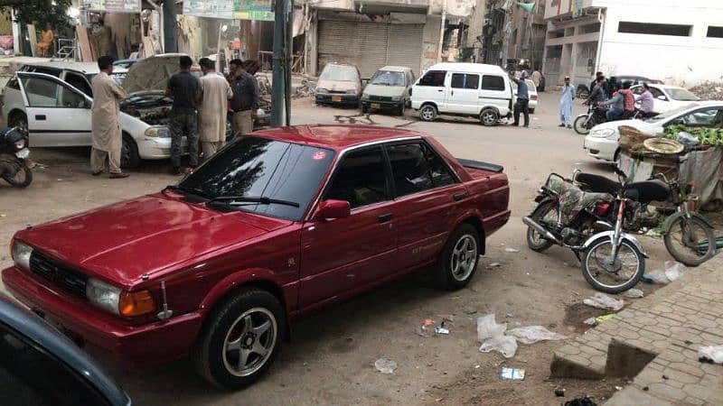 Nissan Sunny 1988 7