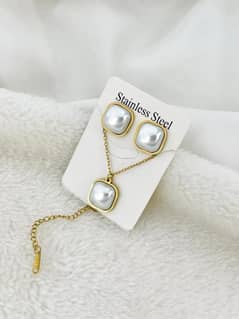 pearl pendant set for women 0